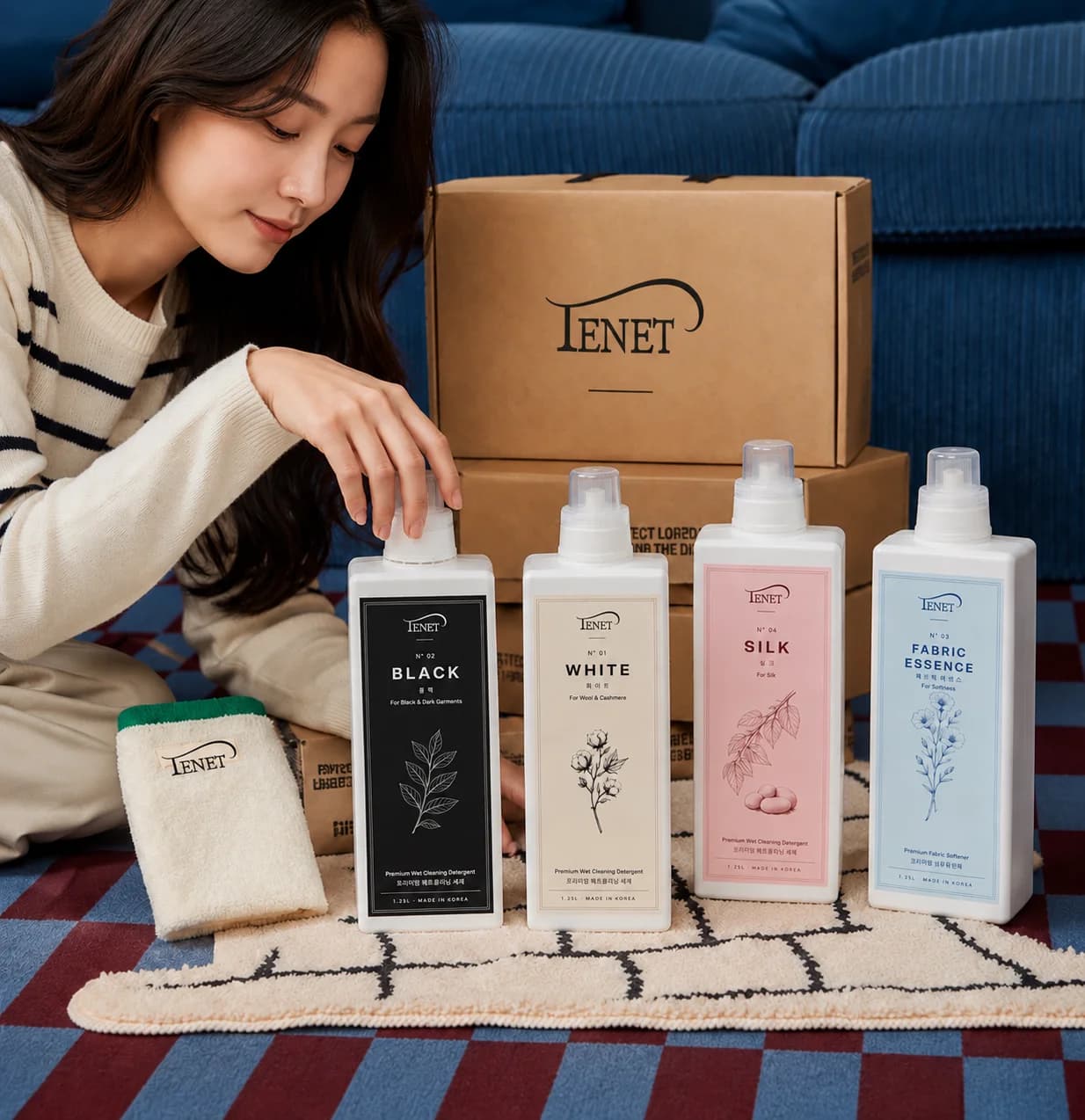 家庭用プレミアム洗剤 TENET 4種